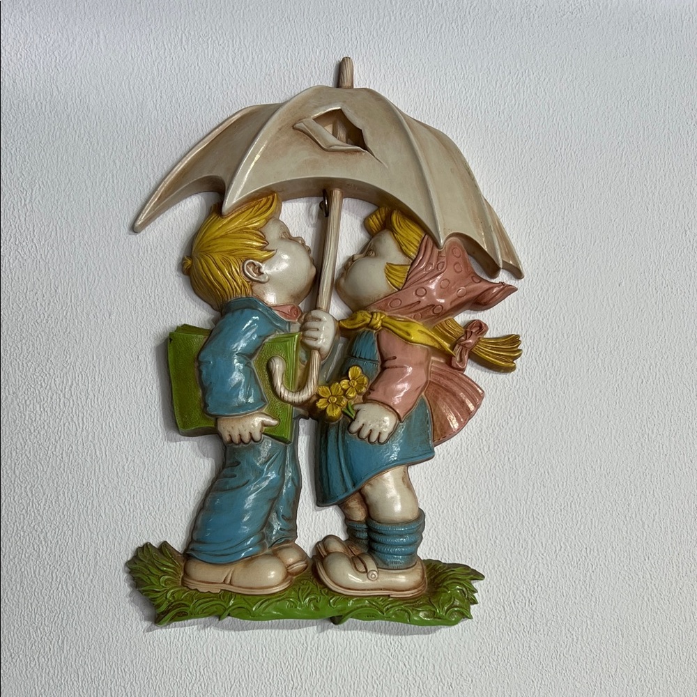 Vintage Homco 1977 Wall Decor